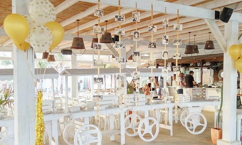 Photocall para fiesta playera de cumpleaños