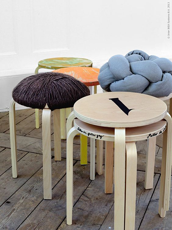 personalizar el taburete frosta