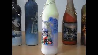 Botellas decoradas