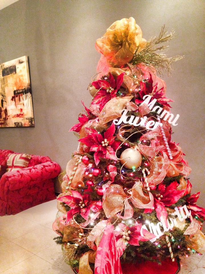 Arboles de Navidad con malla