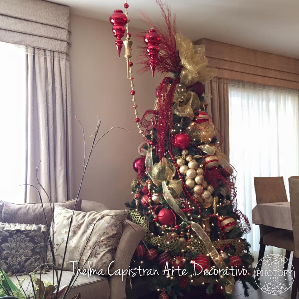 elementos decorativos del arbol de navidad