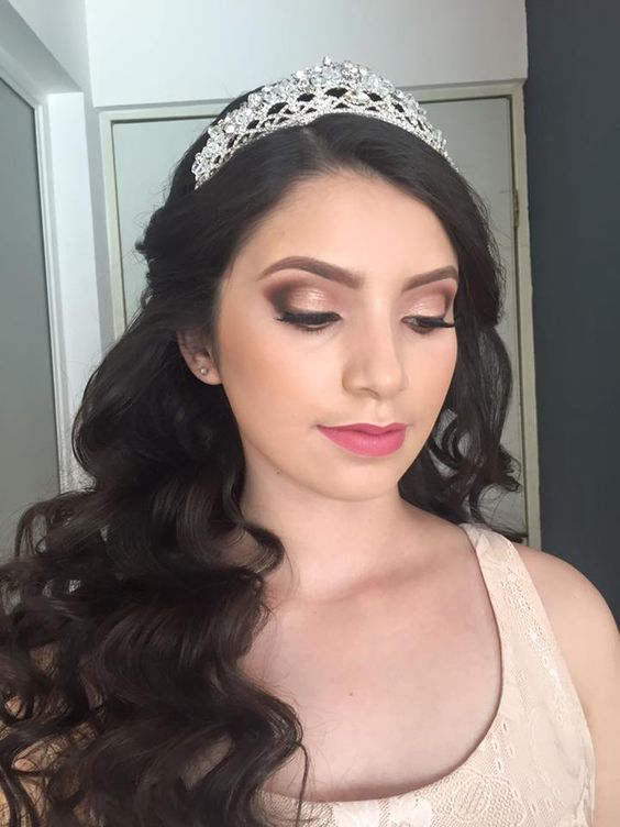 Maquillaje sencillo para quince años