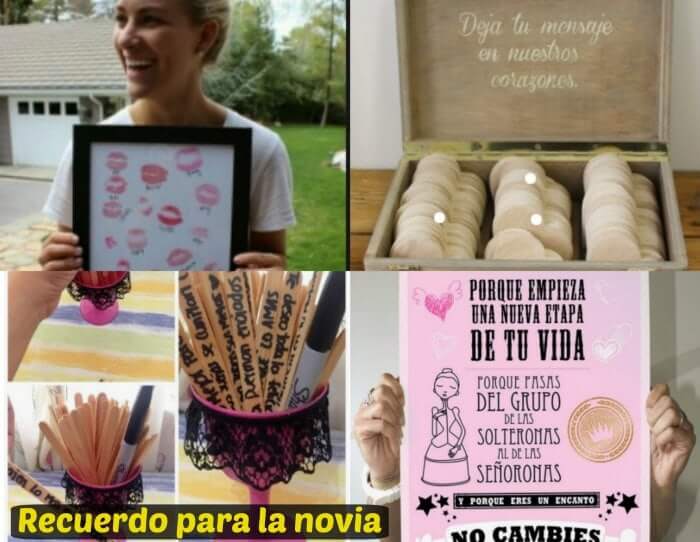 recuerdo para la novia
