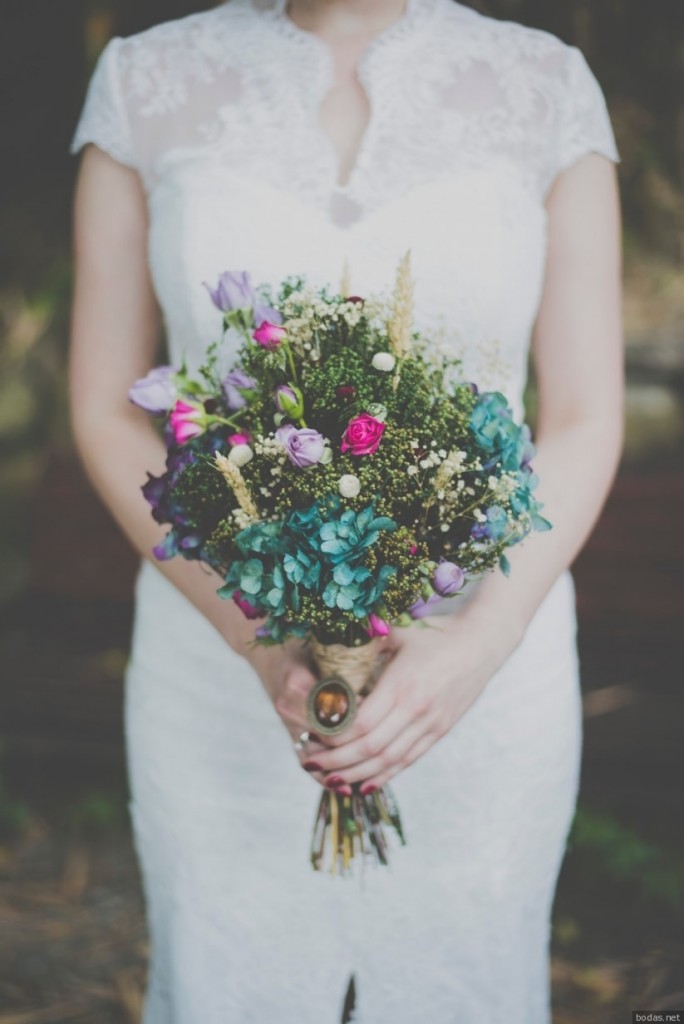 ramos de novia con flores silvestres (47)