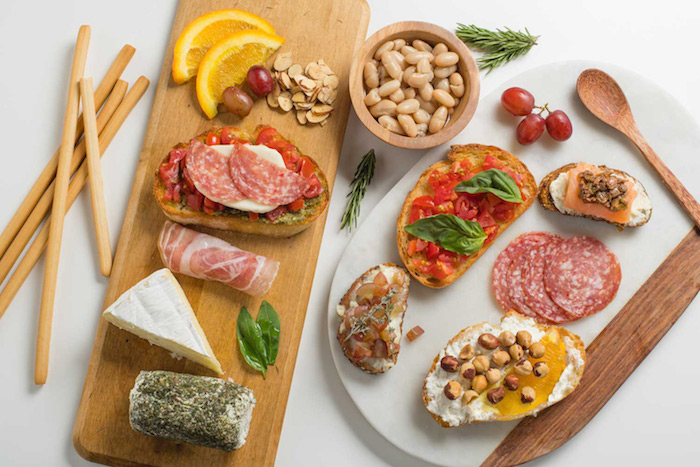 DIY Bruschetta Bar via Kara's Party Ideas| KarasPartyIdeas.com