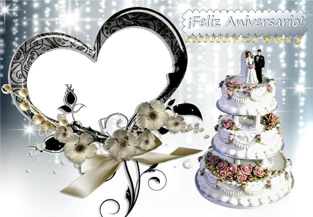 Marcos para fotos en forma de corazón