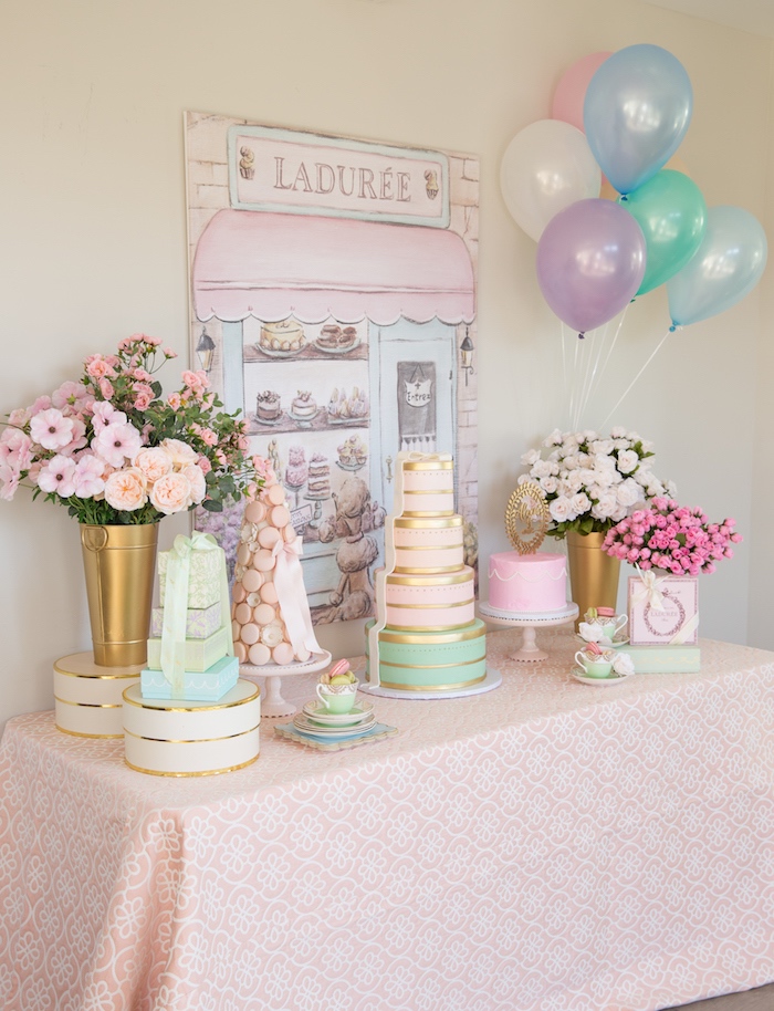 Ladurée Inspired Tea Party on Kara's Party Ideas | KarasPartyIdeas.com (5)
