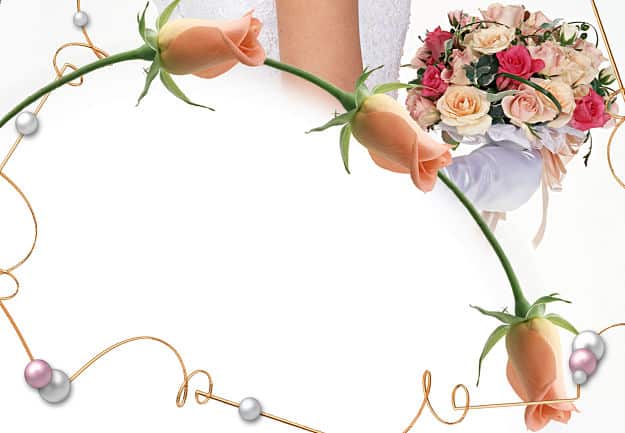 Marcos para fotos de boda gratis