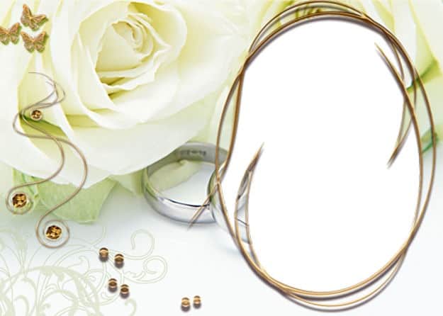 Marcos para fotos de boda gratis