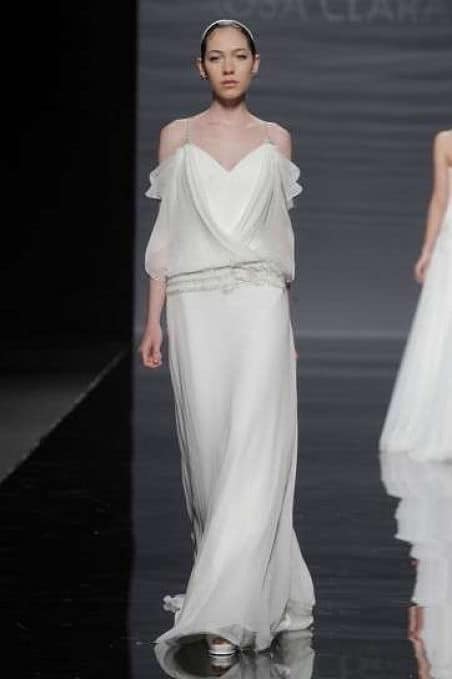 Vestido novia vintage estilo años 20