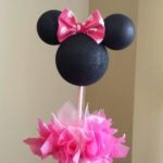 Imágenes de centros de mesa de Minnie Mouse